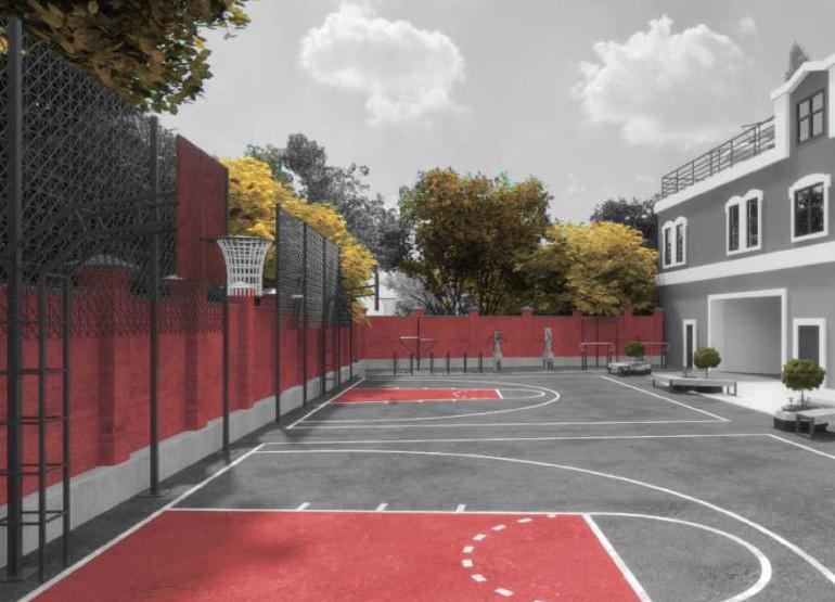 Басманный двор: Вид территории