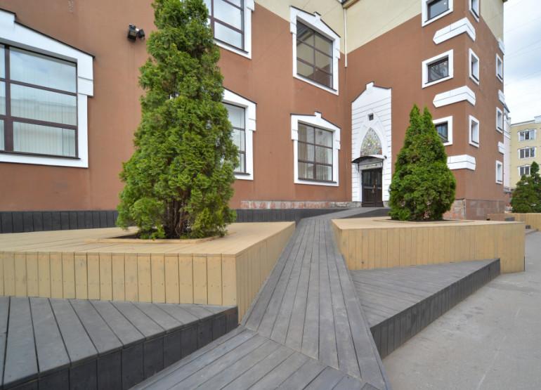 Басманный двор: Вид территории