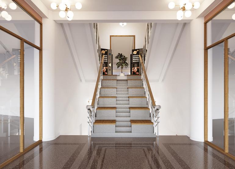 МФК Сотый: Вид общих зон