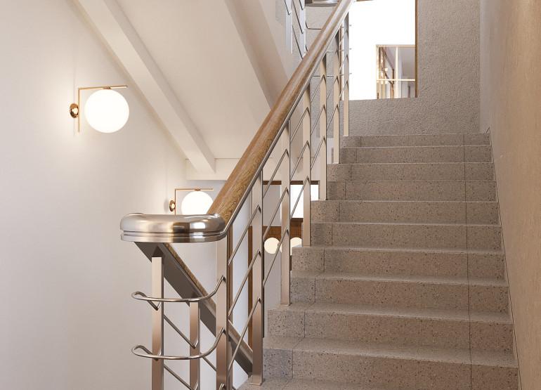 МФК Сотый: Вид общих зон